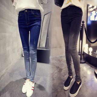 Slim-fit High Waist Jeans
