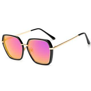 Oversized Retro Geometric Sunglasses