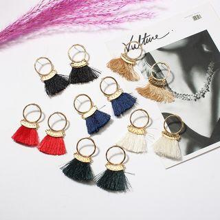 Tassel Mini Hoop Earring