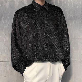 Long-sleeve Sparkly Shirt