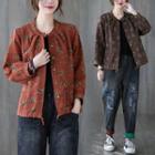 Floral Button-up Jacket