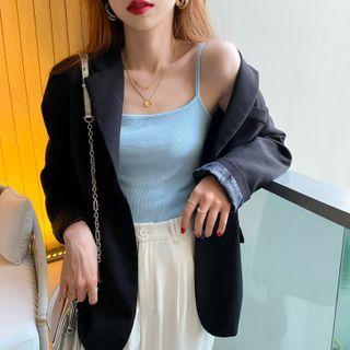 Spaghetti-strap Camisole Top In 7 Colors