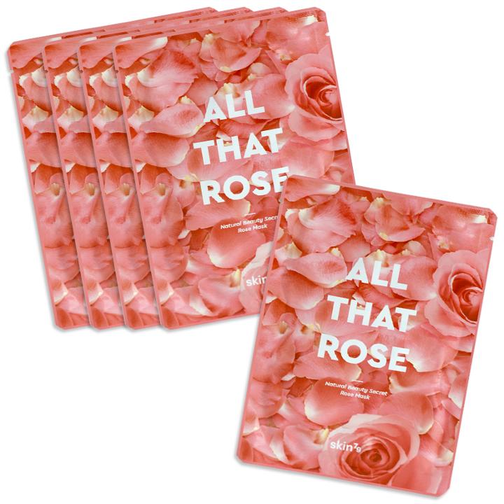 Skin79 - All That Rose Mask Set 5 Pcs