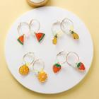 Fruit Hoop Earring