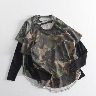 Camouflage Long Sleeve T-shirt