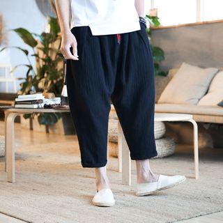 Loose Fit Cropped Pants