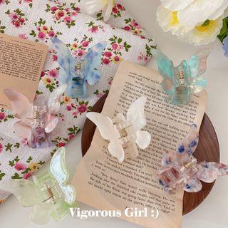 Resin Butterfly Hair Clip
