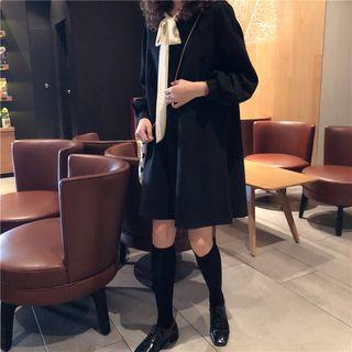 Bow Accent Pullover Dress