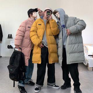 Long Zip Padded Coat