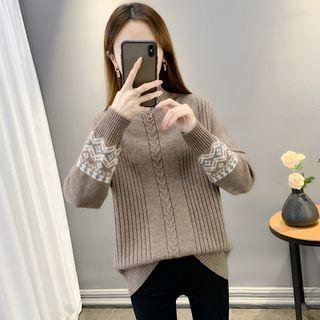 Long Sleeve Turtle Neck Sweater
