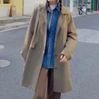 Single Breasted Cargo Trench Coat