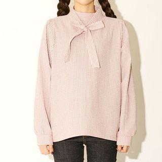 Button-front Pinafore Minidress