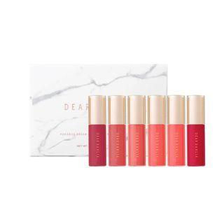 Dear Dahlia - Paradise Dream Velvet Lip Mousse Mini 6 Set - 4 Types #04 Pink Collection