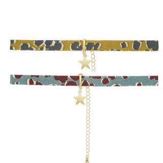 Leopard Star Choker