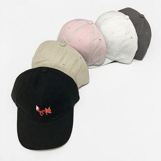 Fox Embroidered Cap
