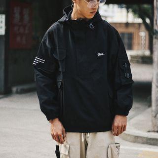 Zip Placket Overhead Jacket