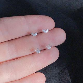 Metallic Stud Earring