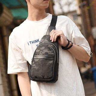 Camo Oxford Sling Bag