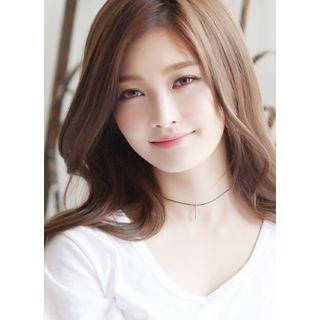 Metal-pendant Thin Choker (2 Designs)