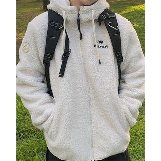 Long-sleeve Fleece Zip Hooded Jacket