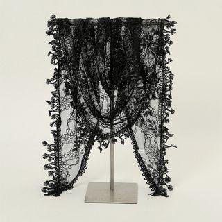 Flower Lace Triangle Scarf