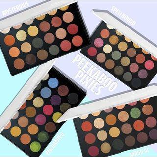 Rude  - Peekaboo Pixies 24 Eyeshadow Palette (4 Colors), 30g