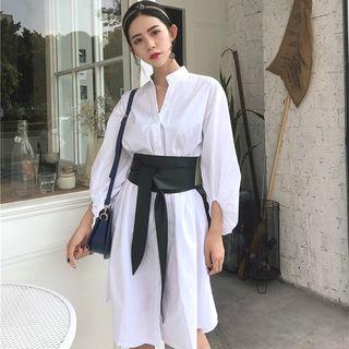 Plain Shirtdress / Plain Belt