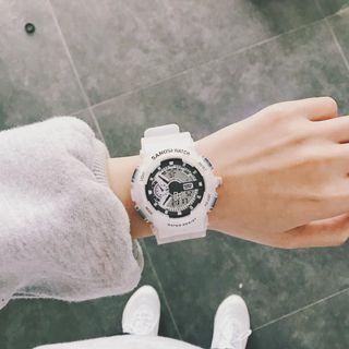 Analog Digital Sport Combination Watch