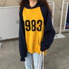 Numbering Raglan Hoodie