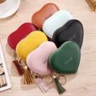 Heart Coin Pouch With Tassel