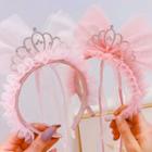 Rhinestone Tiara Lace Headband