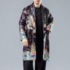 Traditional Chinese Open Front Long Jacket