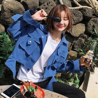 Batwing Cropped Jacket