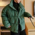 Crinkled Padding Jacket