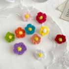 Yarn Flower Earring
