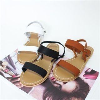 Buckled Strap Sandals