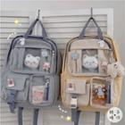 Pvc Pocketed Backpack