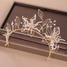 Wedding Alloy Branches Headpiece Gold - One Size