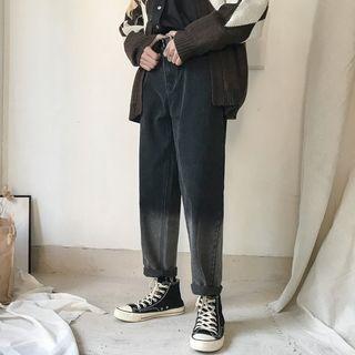 Gradient Straight-leg Jeans