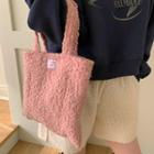 Label-patch Boucl  Shopper Bag