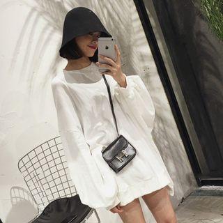 Plain Oversized Sweatshirt