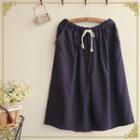 Drawstring A-line Dress
