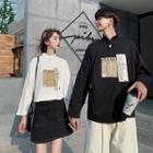 Couple Matching Long-sleeve Chinese Character Top / Pants