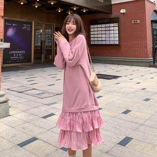 Midi Layered Pullover Dress