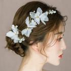 Wedding Faux Pearl Butterfly Hair Clip 1pc Long & 2pcs Short - One Size