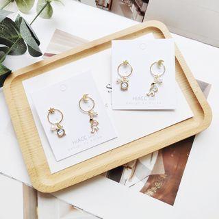 Mismatch Hoop Earring
