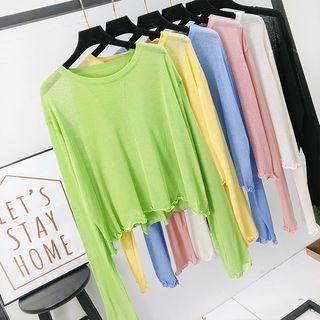 Loose-fit Summer-knit Light Top