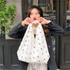 All Over Number Light Shopper Bag As Shown In Figure - One Size