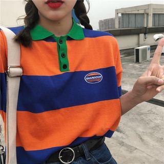 Stripes Polo T-shirt