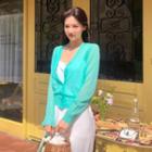 V-neck Lightweight Summer Cardigan